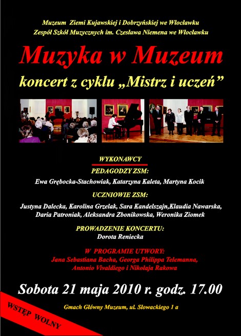 Muzyka w Muzeum_21.05.11, proj. Piotr Nowakowski